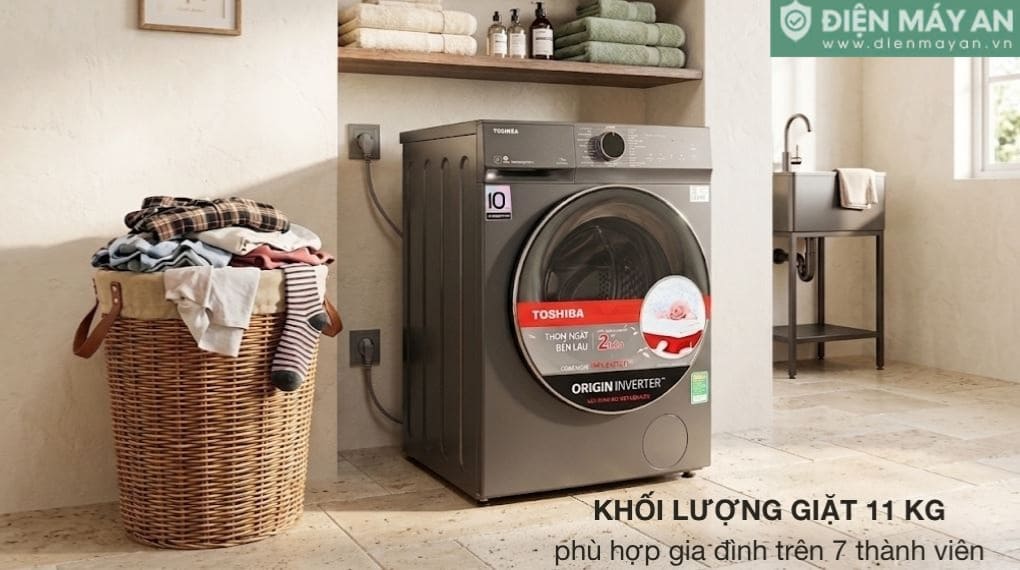 Máy giặt Toshiba Inverter 11 kg TW-T21B120UWV(MG)